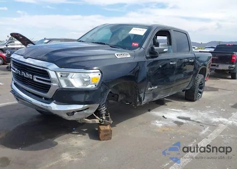 2020 Ram 1500 Big Horn из США, поврежденный, VIN 1C6SRFFT2LN113465
